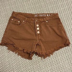 Pacsun Brown Shorts
